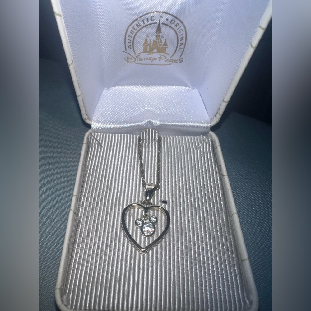 Mickey Mouse Heart Disney Necklace